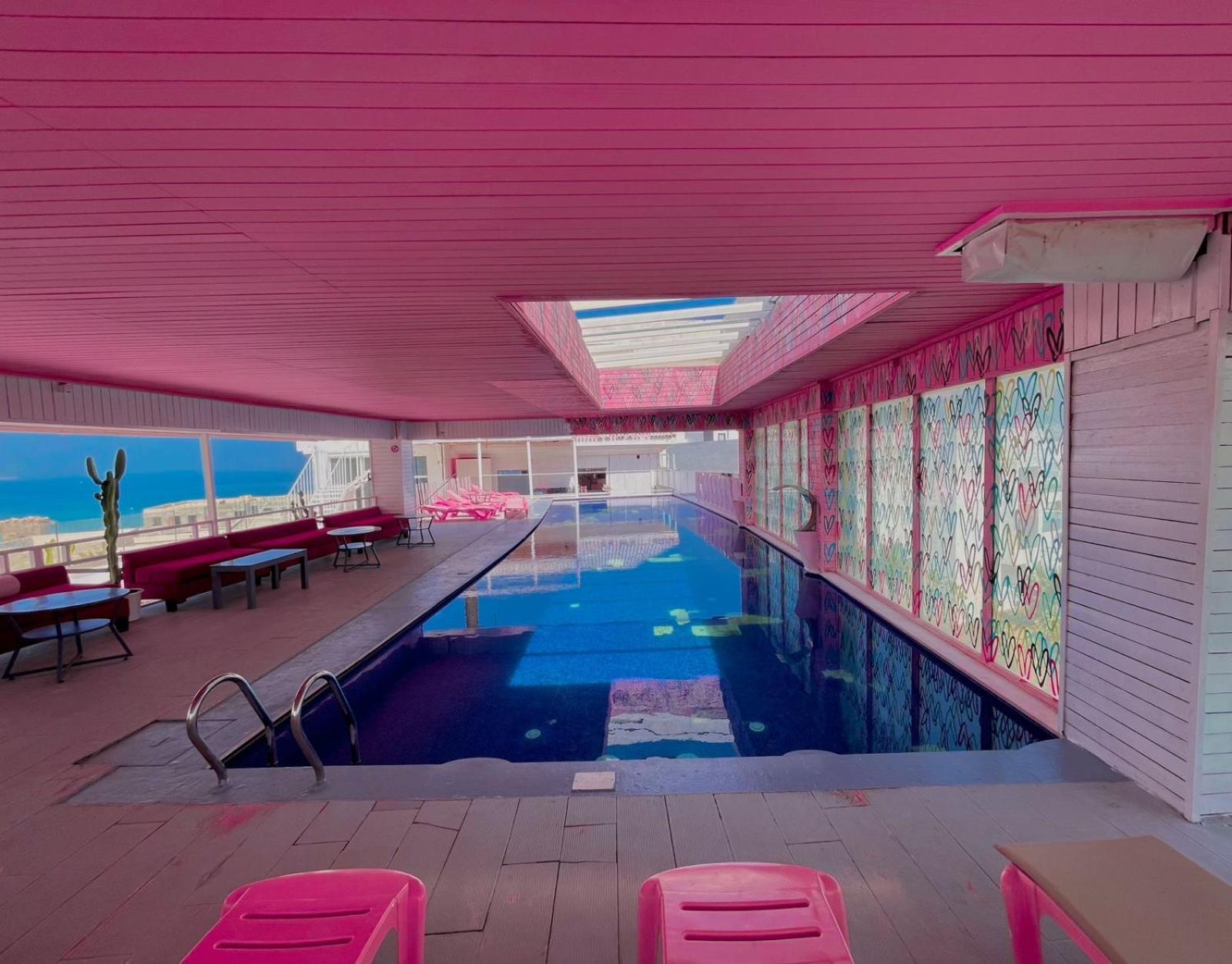 טנג'יר Mandarin Palace Hotel & Spa מראה חיצוני תמונה The pool at the Hotel del Palace
